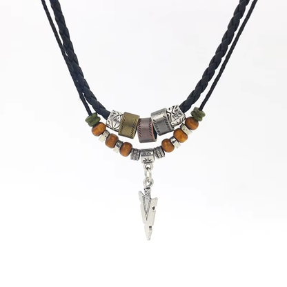 Beaded Arrow Pendant