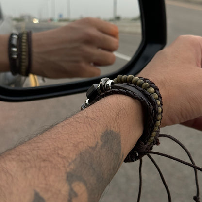 Vibrant Leather Bracelet