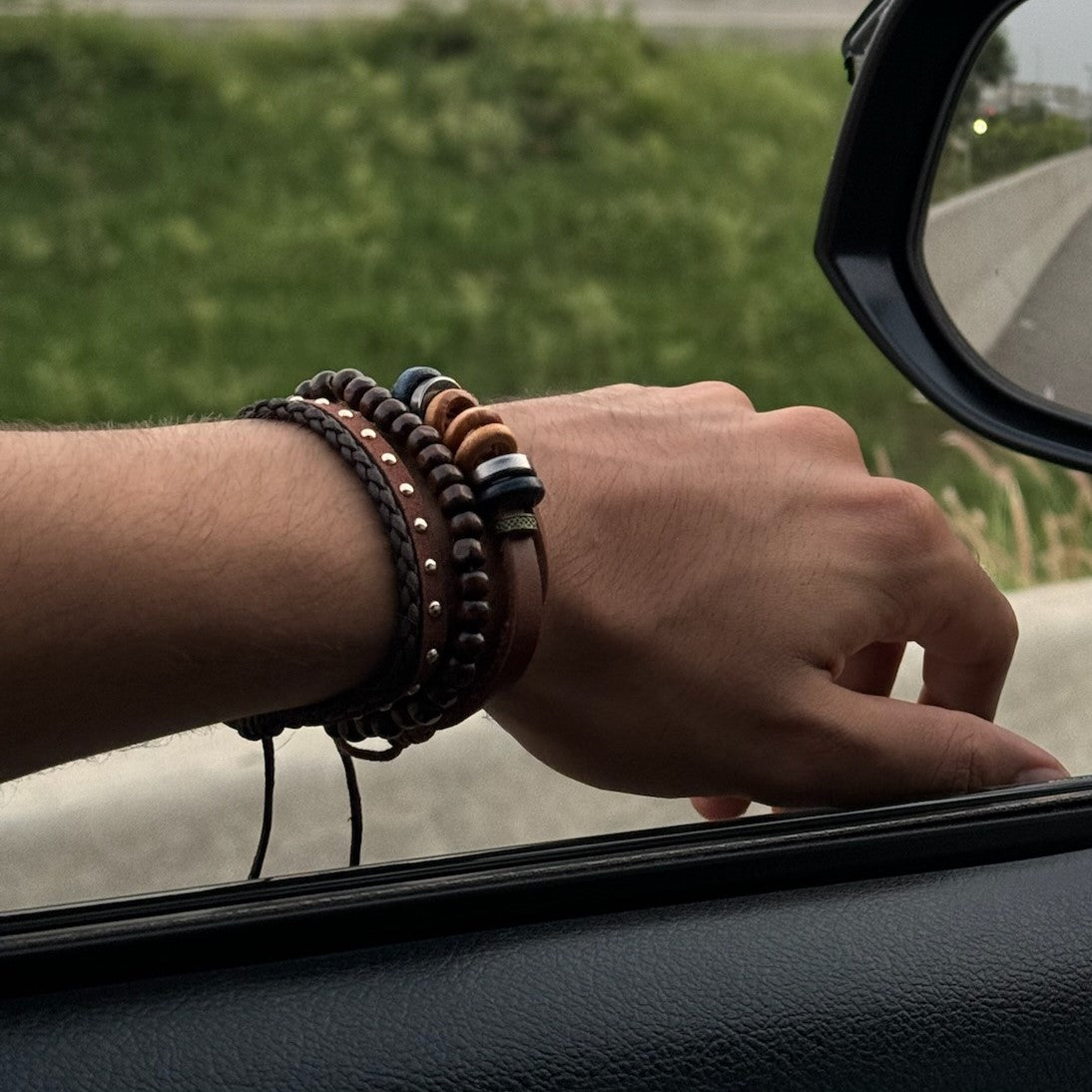 Urban Leather Bracelet