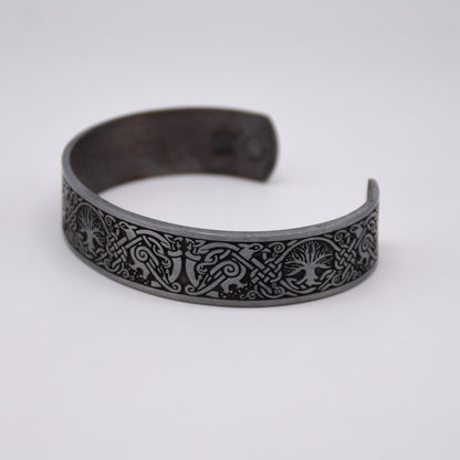 ENGRAVED METAL CUFF