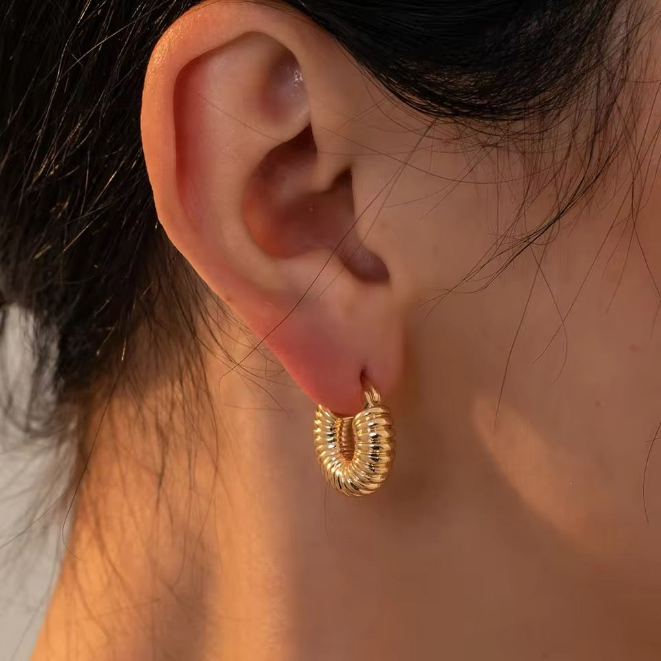 Golden Whisper Earrings