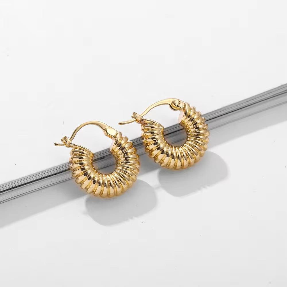 Golden Whisper Earrings